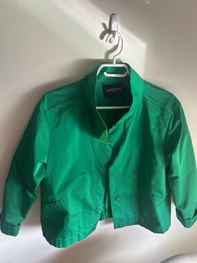Lafayette 148 New York Emerald Green Cropped Blazer